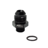 AN6 ORB Male To AN8 Male JIC Hose Fitting Adapter Black