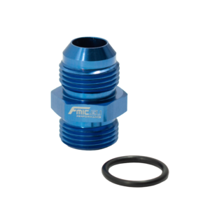 AN10 ORB Male To AN10 Male JIC Hose Fitting Adapter Blue