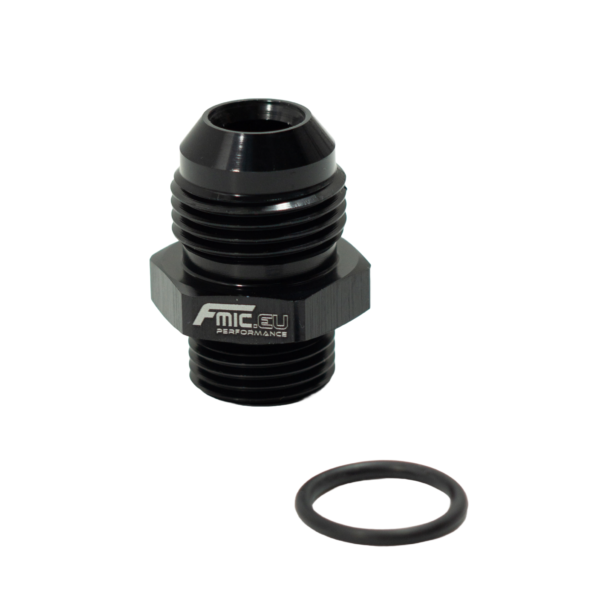 3_Untitled_4 AN8 ORB Male To AN10 Male JIC Hose Fitting Adapter Black