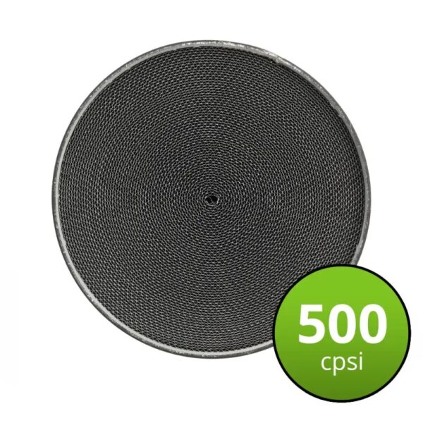 Gasoline catalytic converter core AWG Capacity (cpsi) 500 Euro 4 Inlet diameter 100 mm Insert length 140 mm