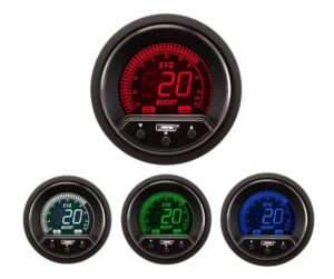 RTMG Performance 52mm Premium Evo Series Electrical Boost Gauge