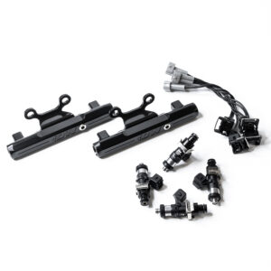 6-102-1500 Fuel Rail with injectors DeatschWerks 1500cc for Subaru MPFI WRX 2002-2014 STI 2007-2015 and Legacy GT 2007-2012