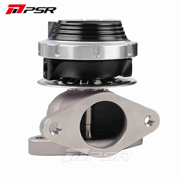 744323800psrblack Pulsar PSR New Generation Wastegate 38mm 2-Bolt External Wastegate Black
