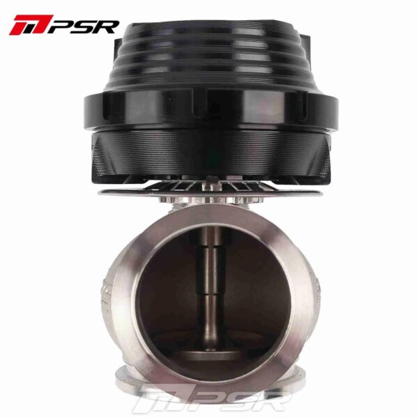 744325000psr3b Pulsar PSR New Generation Wastegate 50mm V-Band External Wastegate Black