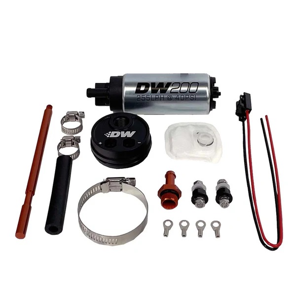 DeatschWerks In-Tank Pump Adapter with DW200 255lph Fuel Pump for 2.5L Surge Tank