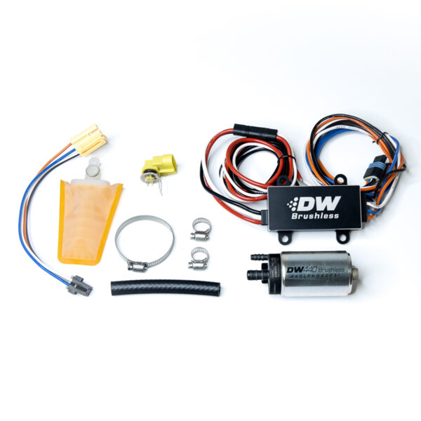 Fuel pump DeatschWerks 415lph with controller for 1989-2005 Mazda Miata MX-5 and 1993-2007 Subaru Impreza