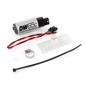 9-651-1030 DeatschWerks DW65C Compact Fuel Pump 265lph with Install Kit for BMW