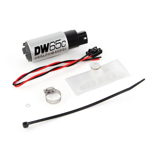 DeatschWerks DW65C Compact Fuel Pump 265lph with Install Kit for BMW