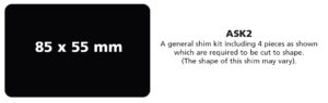 ASK2 ASK2 Anti-squeal shim kits EBC Brakes