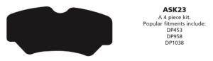 ASK23 ASK23 Anti-squeal shim kits EBC Brakes