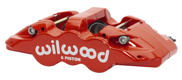 Aero6-DS_Radial_Mount_Red-xl Wilwood 120-15527 Aero6-DS Radial Mount Caliper Left 6 Pistons Red