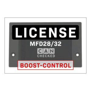 CC22620_01 CANchecked Universal License MFD28/32 Boost Control