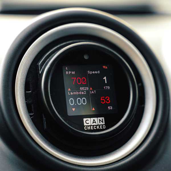 CANchecked Display MFD15 Gen2 for Ford Fiesta MK6 LHD/RHD 01-08