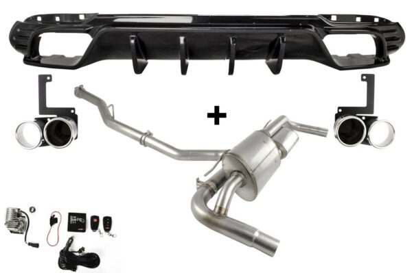 Sport muffler exhaust for ALFA ROMEO Giulia 2016 SEDAN
