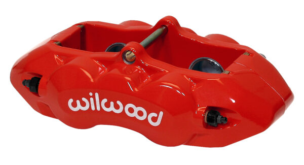 Wilwood 120-10526 D8-4 Universal Lug Mount Rear Caliper 4 Pistons Red