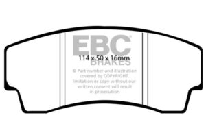 DP9008 Brake Pads ORANGESTUFF EBC Brakes for GINETTA G27 Lotus Esprit Esprit Sport 300 Esprit 350 NOBLE M12 NOBLE M12