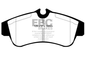 DP833 Brake Pads ULTIMAX2 EBC Brakes for Nissan Almera Primera P10 Primera W10 Primera P11 Primera W11