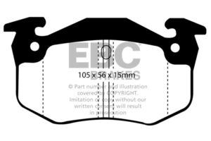 DP951 Brake Pads ULTIMAX2 EBC Brakes for Renault Laguna Saloon Safrane Safrane Quadra