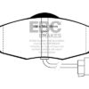 DP955 Brake Pads ULTIMAX2 EBC Brakes for Ford Cougar Mondeo Saloon Mk1 Mondeo Estate Mk1 Mondeo Hatchback Mk1 Mondeo Saloon Mk2 Mondeo Estate Mk2 Mondeo Hatchback Mk2 Scorpio Saloon Scorpio Estate Mondeo Estate Mk2 ST200 Mondeo Estate Mk2 ST24 Mondeo Hatc