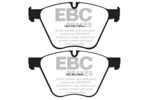 DPX2007 Brake Pads ULTIMAX2 EBC Brakes for BMW 5 Series GT F07 550 5 Series xDrive GT F07 550 7 Series F01 730 7 Series F01 750 7 Series F01 760 7 Series xDrive F01 750 7 Series F02 730 7 Series F02 750 7 Series F02 760 7 Series xDrive F02 750 7 Series F0
