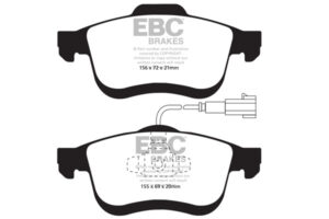 DPX2010/2 Brake Pads ULTIMAX2 EBC Brakes for Chrysler UK Delta Lancia Delta