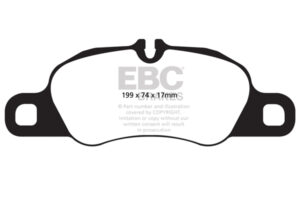 DPX2057_2 DP82057RP1 Racing Brake Pads RP-1 Racing EBC Brakes for Porsche 911 991 Boxster 981 Boxster Spyder 981 Boxster 718 Cayman 981 Cayman 718 Porsche 911 997 911 991 Boxster Boxster S Boxster 718 Cayman Cayman 718 911 997 Carrera 911 997 Carrera 4 911 997 Carr