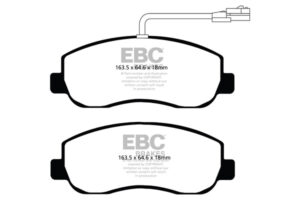 DPX2083 Brake Pads ULTIMAX2 EBC Brakes for Nissan COMMERCIAL NV400 Opel Movano Renault Master Passenger Renault COMMERCIAL Master VAUXHALL COMMERCIAL Movano Interstar Master ZE