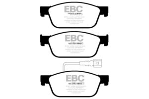 DPX2096 Brake Pads ULTIMAX2 EBC Brakes for Volkswagen Caravelle Caravelle T6 Volkswagen COMMERCIAL Transporter Kombi/Camper T5 Transporter Kombi/Camper T6 California T5 California T6