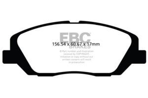 DPX2100 Brake Pads ULTIMAX2 EBC Brakes for Ssangyong Korando Korando CSE Van