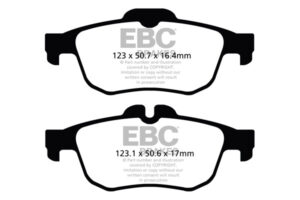 DPX2124 Brake Pads ULTIMAX2 EBC Brakes for Renault Latitude Talisman Talisman Grandtour