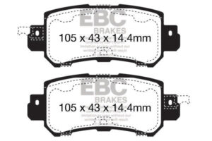 DPX2135 Brake Pads ULTIMAX2 EBC Brakes for Mazda CX3 CX5 1st Gen