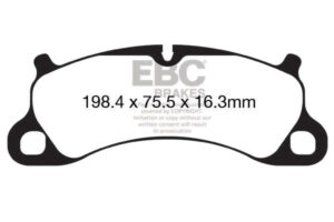 DPX2144_2 DP82144RPX Racing Brake Pads RP-X Racing EBC Brakes for Porsche 911 991 Porsche 911 991 911 991 Carrera S 911 991 Carrera 4S 911 991 Carrera 4S Targa 911 991 Carrera GTS 911 991 Carrera GTS Targa 911 991 Carrera 4 GTS 911 991/2 Carrera 4S Targa 911 991 Ca