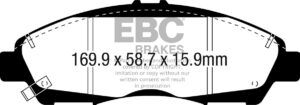 DPX3063 Brake Pads ULTIMAX2 EBC Brakes