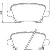 DPX3125 Brake Pads ULTIMAX2 EBC Brakes for Opel Insignia Country Tourer Insignia Grand Sport Insignia Sport Tourer VAUXHALL Insignia Country Tourer Insignia Grand Sport Insignia Sport Tourer