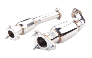 Downpipe with High-Flow Catalytic Converter XForce 100CPSI for Nissan 350Z 2003-2009 Z33 stainless steel