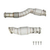Downpipe FMIC.Pro for BMW M2 M3 M4 G20 G80 S58 B30 2020+ CAT with heat shield