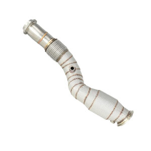 FMICPRO-DP-105-C-T_DSC_1620 Downpipe FMIC.Pro for BMW M2 M3 M4 G20 G80 S58 B30 2020+ CAT with heat shield