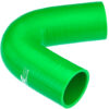 Silicone elbow 135' 38mm Green