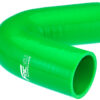 Silicone elbow 135' 57mm Green