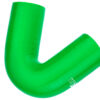 Silicone elbow 135' 38mm Green