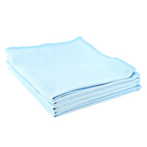 Microfiber cloths for glass and mirrors 40x40 cm 300g/m2 - 5 pcs
