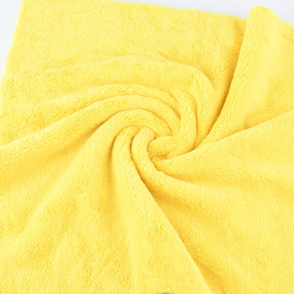 MF-P-40x40-550-Y_DSC_2131 Thick microfiber cloth for lapping QD waxes 40x40cm 550g/m2 Seamless