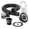 NP-150-31-501 Nuke Performance Filler Cap and Fuel Hose Kit Steel Bracket with M6 Bolts for CFC Unit