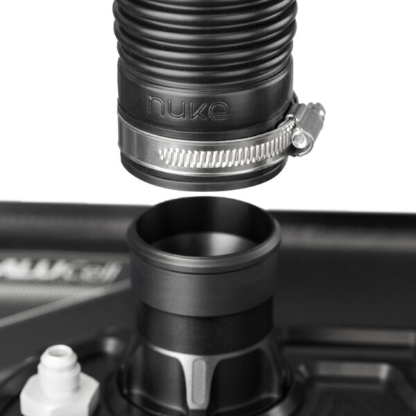 NP-150-31-501-4 Nuke Performance Filler Cap and Fuel Hose Kit Steel Bracket with M6 Bolts for CFC Unit