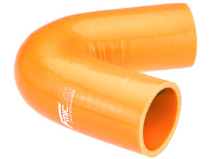 Silicone elbow 135' 54mm Orange