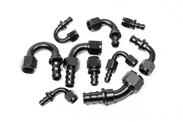 PushLok_Examples_5 PushLok Hose End 8AN 90' Radium Engineering