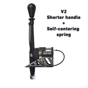 Revin Short Shifter for BMW Race Version V2 ( E30 / E34 / E36 / E39 E46 / E8X / E9X etc. ) Black