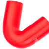 Silicone elbow 135' 63mm Red
