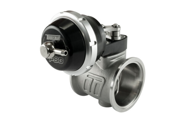 TS-0565-1212-Front-Side-1 Wastegate Turbosmart Pneumatic Straight Gate 50 Vacuum Based 6inHg