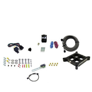Billet Crossbar Plate System Dry Single Stage 100-500HP 4150 Flange without Bottle Nitrous Express NX 66142-00